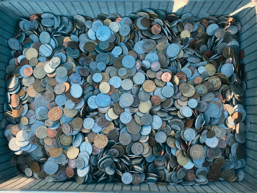 Collection of old coins